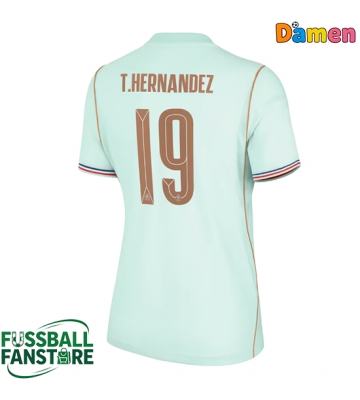 Frankreich Theo Hernandez #19 Replik Auswärtstrikot Damen WM 2026 Kurzarm